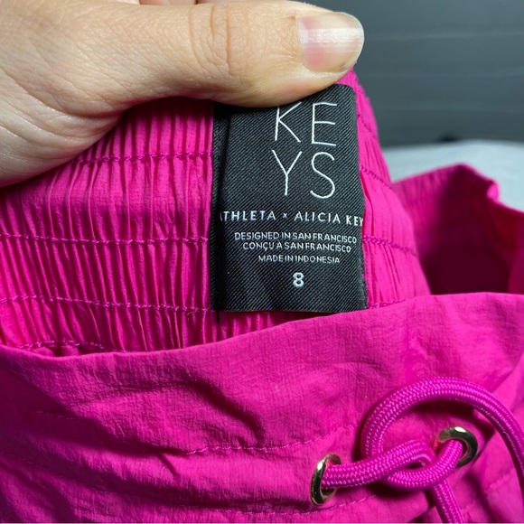 Athleta × Alicia Keys High Waist Utility Pant Windbreaker Double Layer Cargo 8 - Picture 15 of 16